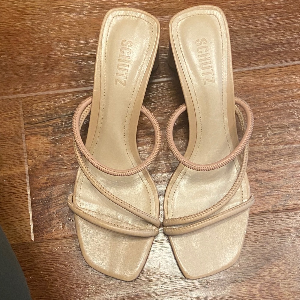 Schutz strapped low sandals Chebbie mid
